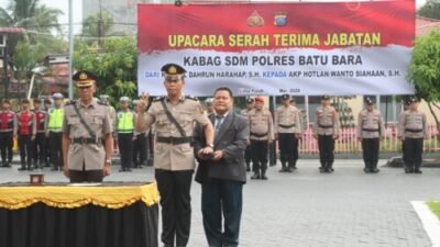 Rotasi Jabatan di Polres Batubara, Kompol Dahrun Harahap Naik Jadi Wakapolres Padang Lawas