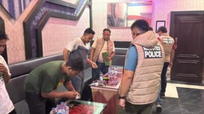 Operasi Gabungan Polres Batubara, Pengunjung Tempat Hiburan Diperiksa