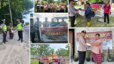 Polres Batubara Serentak Tebar Kepedulian, Sentuh Warga Dhuafa di Berbagai Wilayah