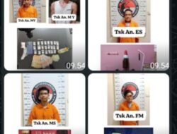 Ungkap 4 Kasus Dengan 5 Tersangka, Polisi Batubara Amankan Sabu Puluhan Gram