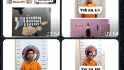 Ungkap 4 Kasus Dengan 5 Tersangka, Polisi Batubara Amankan Sabu Puluhan Gram