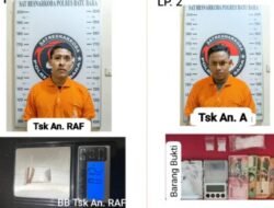 Ops Antik 2026, Polres Batubara Ringkus Dua Pelaku Narkoba di Medang Deras
