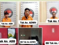 Polres Batubara Sikat Tiga Kasus Narkoba Dalam Sehari