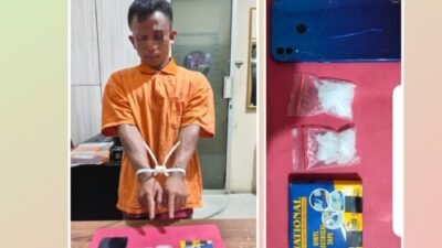 Polres Batubara Bekuk Pria Simalungun di Exit Tol Indrapura Bersama Sabu 19,91 Gram