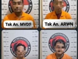Empat Pelaku Narkoba Ditangkap Polres Batubara Dalam Sehari