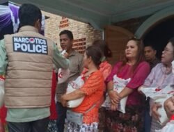 Tak Hanya Tangkap Bandar, Satnarkoba Polres Batubara Juga Peduli Warga Kecil