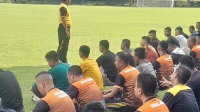 Sat Binmas Polres Batubara Latih Satpam Inalum