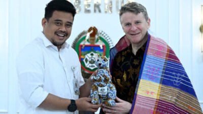 Gubernur Tawarkan Sumut Gerbang Strategis Investasi ke Australia