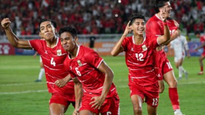 Di Hadapan 25 Ribu Suporter, Indonesia Libas Vietnam, di Stadion Utama Sumut 