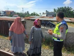 Pejalan Kaki Tewas Tertabrak KA Datuk Belambang di Medang Deras