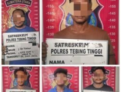 Komplotan Pencuri Granit CV TJ Diciduk Tim Elang Sakti Tebing Tinggi