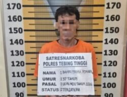 Rumah di Jalan Ahmad Yani Digerebek Polisi Tebing Tinggi