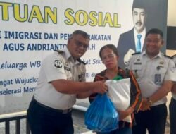 Lapas Labuhan Ruku Bantu Warga dan Keluarga WBP Lewat Bansos