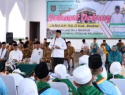 241 Haji Asahan Pulang, Bupati Doakan Jamaah Masih Dirawat di Makkah