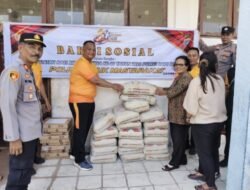 Peduli Pendidikan, Polres Batubara Bantu Tiga Yayasan di Medang Deras