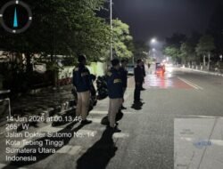 Polres Tebing Tinggi Bubarkan Remaja Diduga Hendak Balap Sepeda Liar