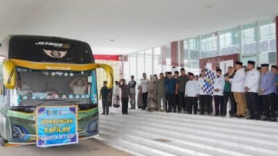 Batubara Bidik Lima Besar MTQ Sumut 2026, 58 Qori-Qoriah Diberangkatkan