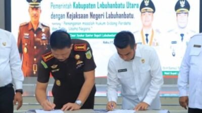 Pemkab Labura Perpanjang MoU, Kejari Perkuat Benteng Hukum Pemerintahan
