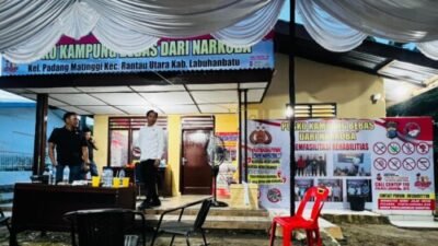Polres Labuhanbatu Komit Perang Narkoba, Aktifkan Posko KBDN