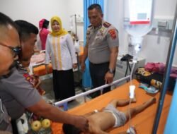 7 Tewas di Tol Indrapura, Kapolres Batubara Datangi Korban Yang Berjuang di Rumah Sakit