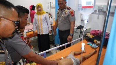 7 Tewas di Tol Indrapura, Kapolres Batubara Datangi Korban Yang Berjuang di Rumah Sakit
