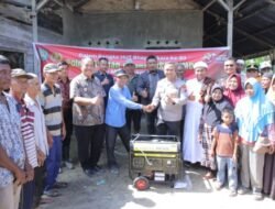 Bupati Asahan dan Kapolres Tinjau Dusun VIII Sei Kepayang Tanpa Listrik