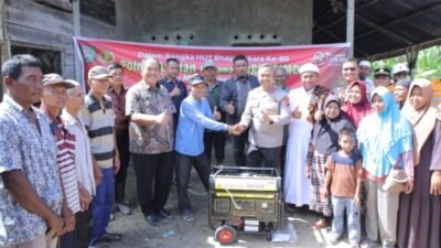 Bupati Asahan dan Kapolres Tinjau Dusun VIII Sei Kepayang Tanpa Listrik