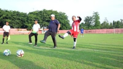 Kick Off oleh Bupati Asahan, Dimulai Turnamen HUT Bhayangkara