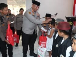 Doa Lintas Agama dan Santuni 40 Anak Yatim di Polres Batubara