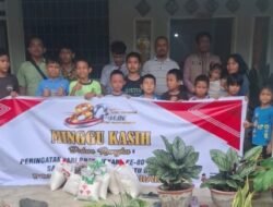 Sentuh Hati, Lawan Narkoba, Satnarkoba Batubara Sambangi Panti Asuhan