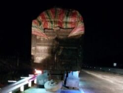 Bus Nusantara Tamiang Hantam Tronton di Tol Batubara, 10 Orang Terluka