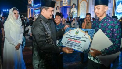 Tutup MTQ ke-40 Sumut,Bobby: Alquran Harus Hadir Dikehidupan Sehari-hari