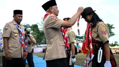 5.575 Pramuka Ikuti Jamda XI Sumut di Sibolangit