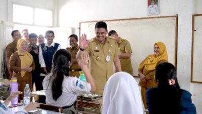 Gubernur Buka MPLS Se-Sumut, Minta Siswa Hormati Guru dan Orang Tua
