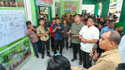Gubernur Sumut Siapkan Puskesmas Mandrehe Pusat Layanan Rawat Inap