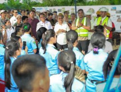 Gubernur Sumut Tinjau Relokasi SMKN 1 Gido Nias,Rampung Tahun Ini