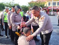 34 Personil Polres Batubara Naik Pangkat, Tugas Lebih Berat