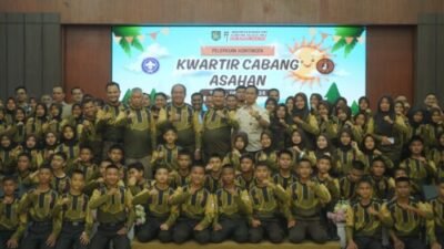 Bupati Asahan Lepas Kontingen Pramuka Menuju Jambore XI Sumut