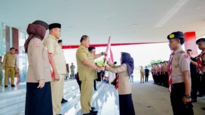86 Kontingen Pramuka Batubara ke Jambore XI Sumut
