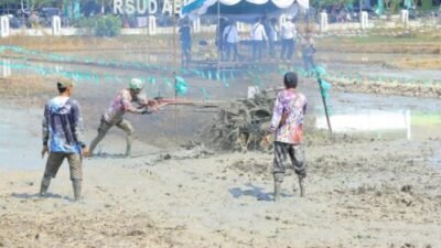 Meriahkan HUT Ke-18 Labura, Wabup Buka Balap Jetor
