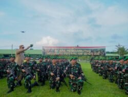 Usai Bertugas 15 Bulan di Papua, 450 Prajurit Yonif 126/KC Pulang