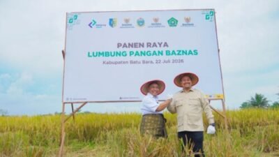BAZNAS Kucurkan Rp373,3 Juta, Bidik Daerah Surplus Beras