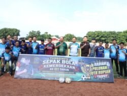 Bupati Asahan Buka Turnamen Sepak Bola Kemerdekaan ke-81 Piala Dandim 0208