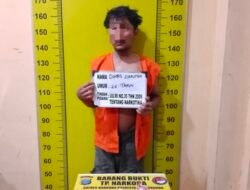 Kabur Buang Sabu dan Ekstasi, Pengedar di Pagar Merbau Ditangkap Polisi Deliserdang