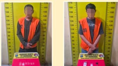 Baru Ambil Sabu, Kurir dan Penyuruhnya Kompak Dibekuk Polisi