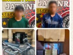Tiga Pelaku Curat Spesialis Bobol Mobil Dibekuk Satreskrim Polres Batubara