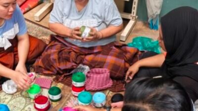 Dari Balik Jeruji, Warga Binaan Labuhan Ruku Hasilkan Tas Bernilai Jual