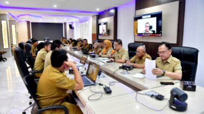 Pemprov Sumut Evaluasi Kinerja SP4N Lapor di Seluruh OPD