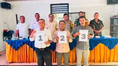 Tiga Cakades Bangun Resmi Kantongi Nomor Urut, Panitia Ajak Jaga Kondusivitas