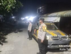 Ciptakan Malam Aman, Polres Tebing Tinggi Intensifkan Patroli